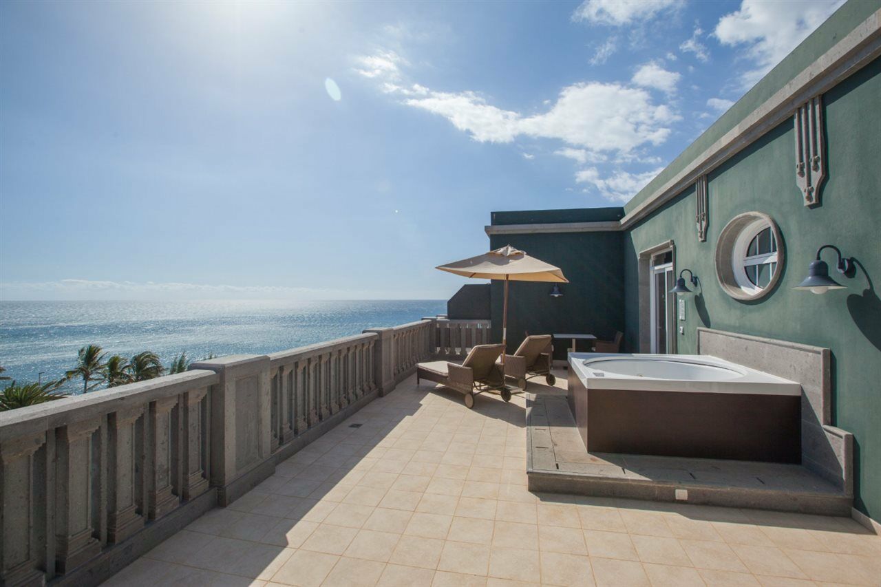 لوبيسان فيلا دي كوندي ريزورت آند ثالاسو ميلونيذاس المظهر الخارجي الصورة Rooftop terrace